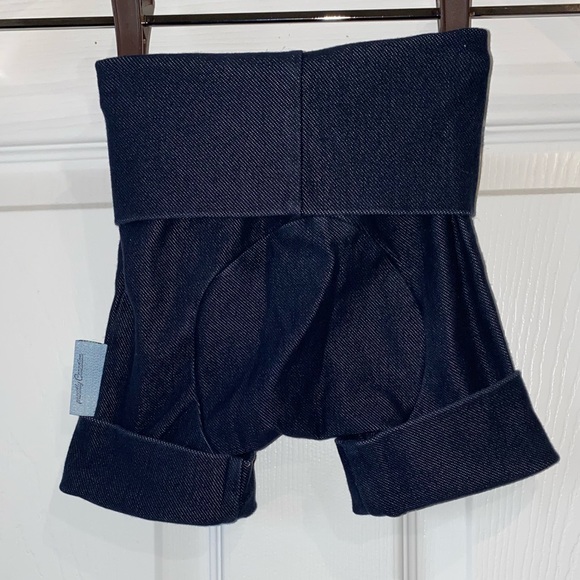 3 for $19 Ella Bella Luna Maxaloones Faux Jean Shorts Bumpants 6m- 3t EUC - Picture 3 of 7